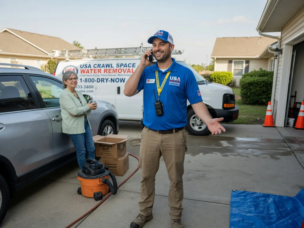 Crawl Space Water Removal Timewell, IL FAQs